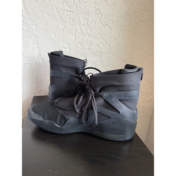 Nike Fear of God 1 Triple Black Sneakers Size 13 Mens main image 12